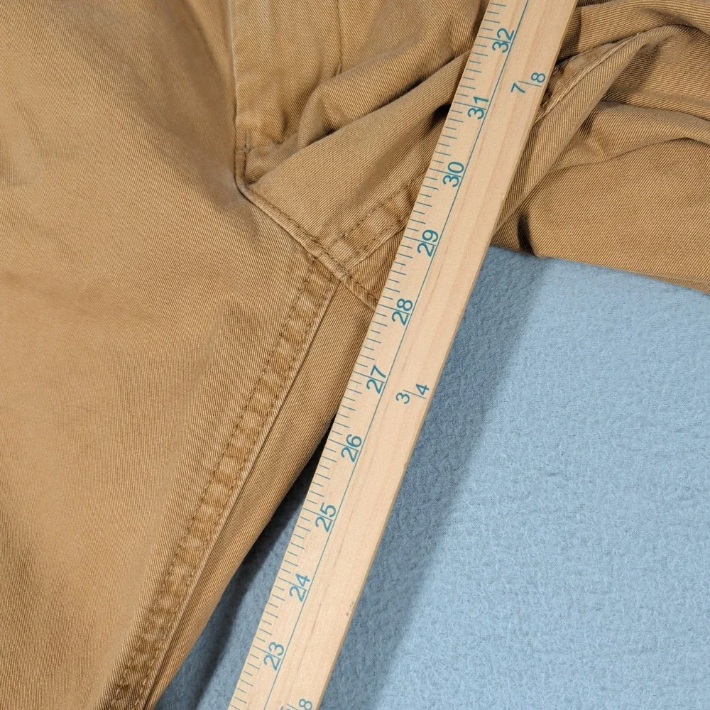 American Eagle Pants Mens 28x30 Brown Original Boot Chino Khaki Casual Workwear